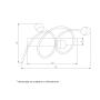 HOME LIGHT Zidna lampa LUNA 323 - slika 2