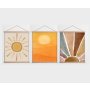 WALLXPERT Dekorativna slika iz 3 dela SUN (708BRS1107) - slika 2