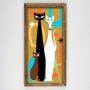 WALLXPERT Dekorativna slika CATS - slika 2