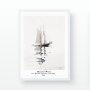 WALLXPERT Dekorativna slika BOAT - slika 2