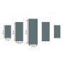 WALLXPERT Slika iz 5 delova CITY NIGHTS (5PMDF 79) - slika 3