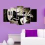 WALLXPERT Slika iz 5 delova GUITAR - slika 1