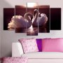 WALLXPERT Slika iz 5 delova THE SWAN - slika 1