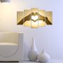 WALLXPERT Slika iz 5 delova, HEART OF SUN - slika 1