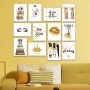WALLXPERT Slika od 12 delova VINTAGE 12MDF25YS - slika 1