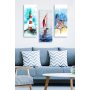 WALLXPERT Slika iz 3 dela, SUMMER MDF0023 - slika 1