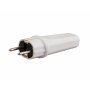 Biton Electronics DVOPOLNI UTIKAC BELI PLASTIKA (2/212-0121) - slika 1