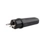 Biton Electronics DVOPOLNI UTIKAC CRNI PLASTIKA (2/212-0002) - slika 1