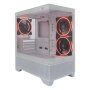WHITE SHARK Torpedo White Kućište + 3 x Warp ventilatora - slika 1