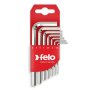 FELO Set kratkih šestougaonih L-ključeva HEX 1,5-6,0 mm 34500711 7 kom - slika 1