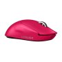 LOGITECH G Pro X Superlight 2 LightSpeed Wireless Gaming Mouse, Magenta - slika 2
