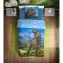 BALOO Posteljina za decu Dino T-Rex 160x200+70x80cm - slika 2