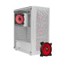 WHITE SHARK Bullet Belo Kućište + 4 x Dash Ventilatora - slika 1