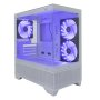 WHITE SHARK Torpedo Belo Kućište + 3 x Vector ventilatora - slika 1