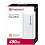 TRANSCEND 480GB USB 3.1 Gen 2 Type C Eksterni SSD TS480GESD240C - slika 1