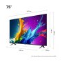 LG 75QNED80T3A 4K HDR Smart QNED TV 2024 - slika 5
