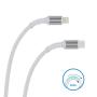 TERACELL Data kabl Evolution PD Type C na iPhone 11/12/13 lightning beli 1m - slika 2