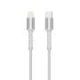 TERACELL Data kabl Evolution PD Type C na iPhone 11/12/13 lightning beli 1m - slika 1