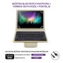 3G Torbica sa Bluetooth Tastaturom Leather za Tablet 11'' Univerzalna crna(206502) - slika 2