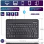 3G Torbica sa Bluetooth Tastaturom Leather za Tablet 11'' Univerzalna crna(206502) - slika 3