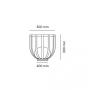 BBLINK Belore 49 Podna lampa - slika 4
