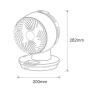 Biton Electronics XH2005L Stoni ventilator - slika 2
