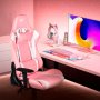 Havit Gejmerska Stolica GC932 Bela-Pink - slika 2