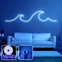 OPVIQ Zidna LED dekoracija Wave Large Blue - slika 2
