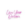 WALLXPERT Zidna LED dekoracija Live Your Dream Pink - slika 5