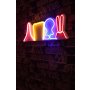 WALLXPERT Zidna LED dekoracija Sponge Team Multicolor - slika 2
