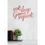 WALLXPERT Zidna LED dekoracija eat sleep game repeat red - slika 5