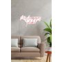 WALLXPERT Zidna LED dekoracija My Happy Place Pink - slika 4