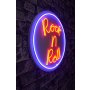WALLXPERT Zidna LED dekoracija Rock n Roll Multicolor - slika 2