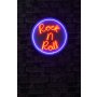 WALLXPERT Zidna LED dekoracija Rock n Roll Multicolor - slika 3