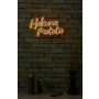 WALLXPERT Zidna LED dekoracija Hakuna Matata Yellow - slika 3