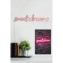 WALLXPERT Zidna LED dekoracija Sweet Dreams Pink - slika 3