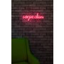 WALLXPERT Zidna LED dekoracija Carpe Diem Pink - slika 3