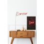 WALLXPERT Zidna LED dekoracija L'amour Red - slika 4