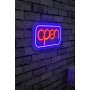 WALLXPERT Zidna LED dekoracija Open BlueRed - slika 2
