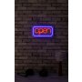 WALLXPERT Zidna LED dekoracija Open BlueRed - slika 3