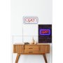 WALLXPERT Zidna LED dekoracija Open BlueRed - slika 4