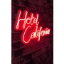 WALLXPERT Zidna LED dekoracija Hotel California Red - slika 2