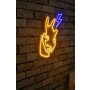 WALLXPERT Zidna LED dekoracija Pikachu YellowBlue - slika 2
