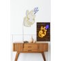 WALLXPERT Zidna LED dekoracija Pikachu YellowBlue - slika 4