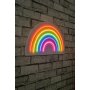 WALLXPERT Zidna LED dekoracija Rainbow Multicolor - slika 2