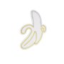 WALLXPERT Zidna LED dekoracija Banana YellowWhite - slika 5