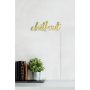 WALLXPERT Zidna LED dekoracija Chill Out Yellow - slika 5