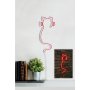 WALLXPERT Zidna LED dekoracija Cat Red - slika 4