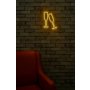 WALLXPERT Zidna LED dekoracija Champagne Glasses Yellow - slika 3