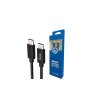 Xwave Kabl Tip-C muški na Tip-C muški 2M 3A 5Gbps,blister,PVC crni - slika 1